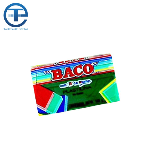 Plastilina Baco Marquilla, 180 Gramos, Verde Obs, (1 Barra)