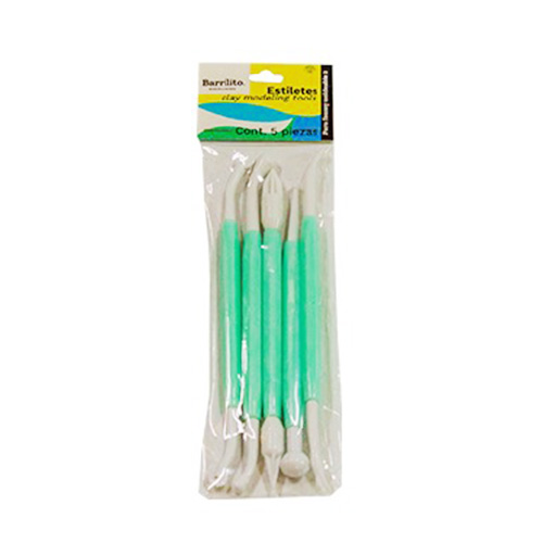Estiletes Barrilito, Para Foamy Moldeable, (1 Pieza)