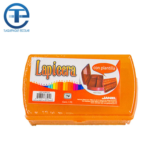 Portalápiz Janel Mediana, Con Plantilla,(1 Pieza)