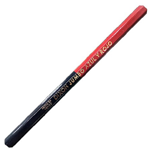 Lápiz Bicolor Dixon Jumbo, (1 Pieza)