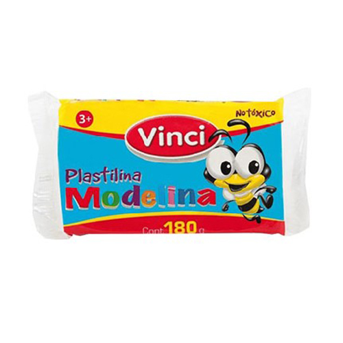 Plastilina Vinci, 180 Gramos, Azul Claro,(1 Barra)