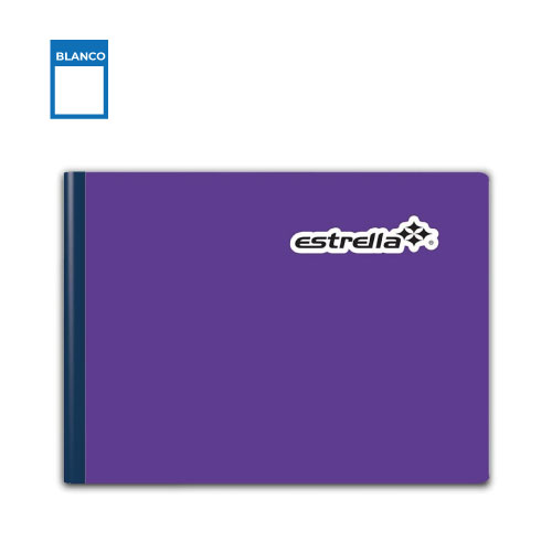 Cuaderno Estrella Forma Italiana, c/100H, Blanco