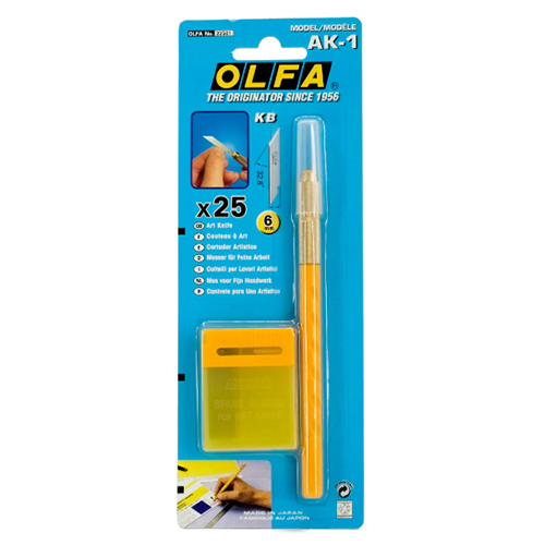 Cortador Olfa, Modelo: AK-1 X-ACTO, 1 Pieza
